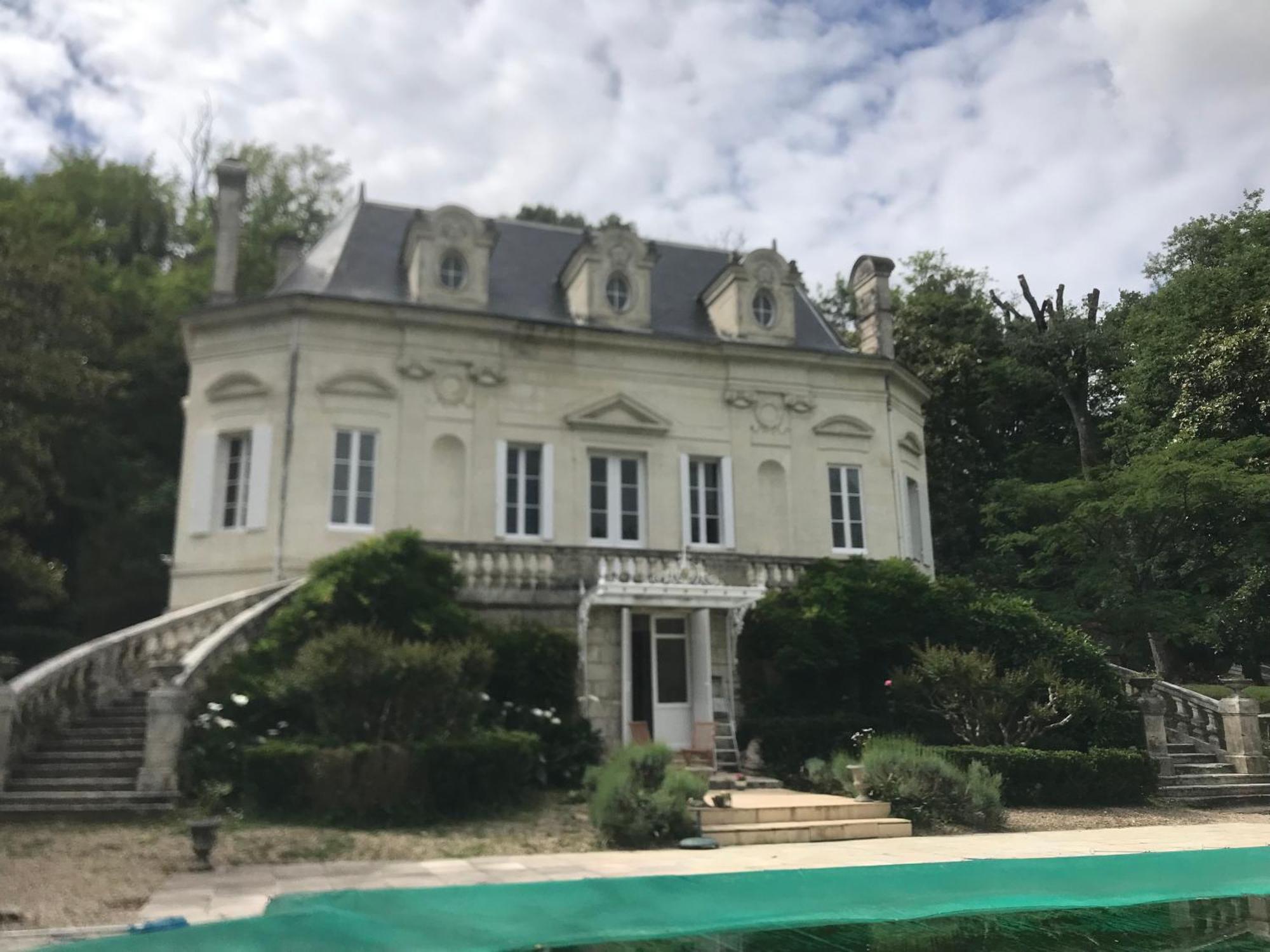 Chateau La Palue Coutras Extérieur photo